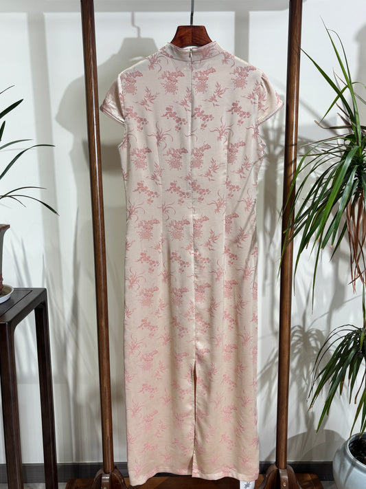 粉色旗袍 Pink Qipao - Luxe Orienta CO., LIMITED