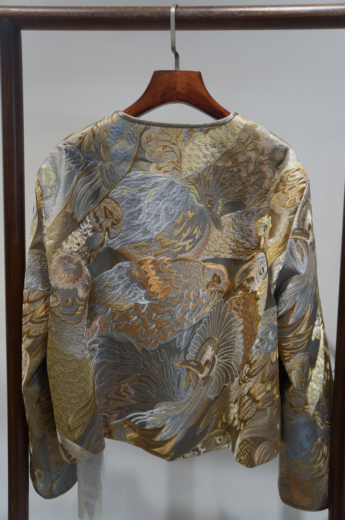 Light Blue Embroidered Jacket | Elegant Chinese Heritage
