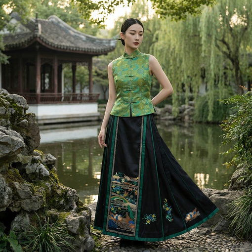 Exploring Xiangyunsha: The Luxurious Fabric Behind Mamian Skirts