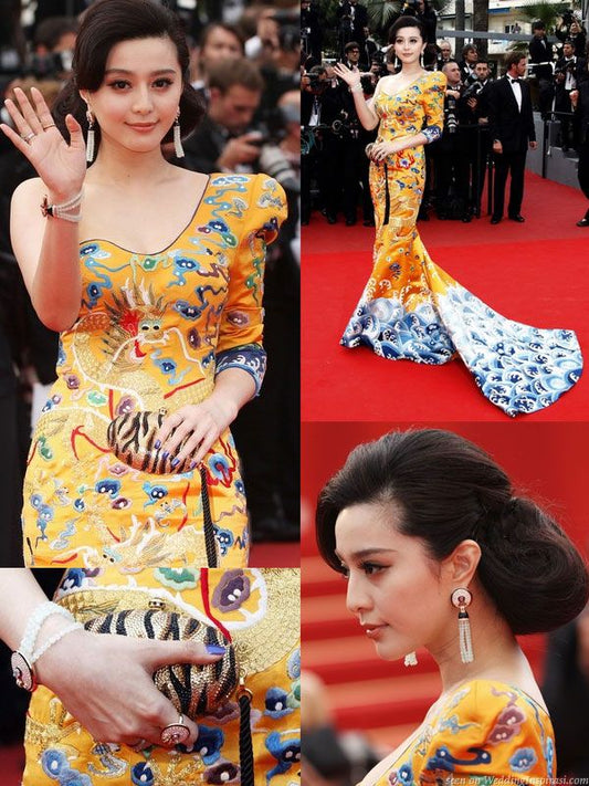 Famous Celebrities Who Rocked the Qipao on Red Carpets