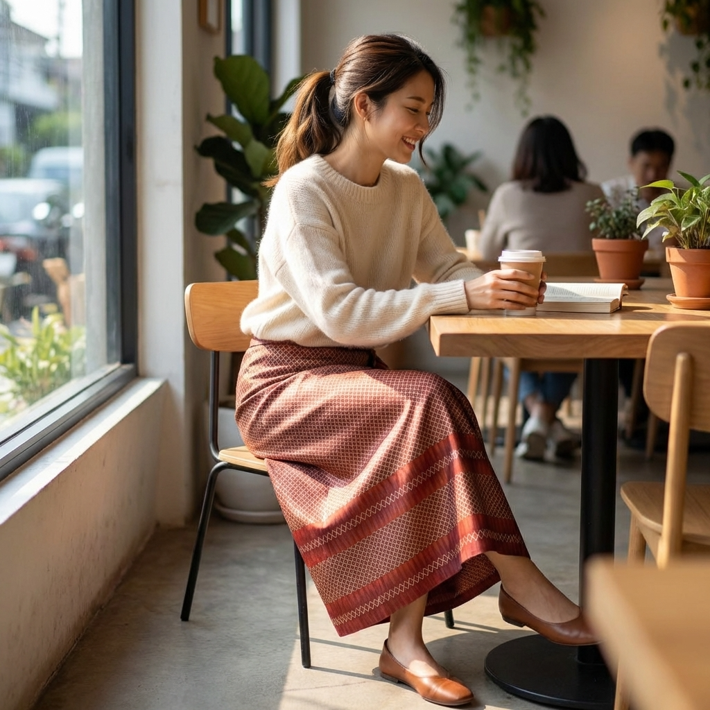 the side view of the mamianqun 