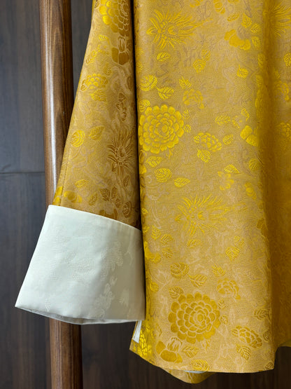 黃色桑蠶絲外套 Yellow Silk Jacket - Luxe Orienta CO., LIMITED