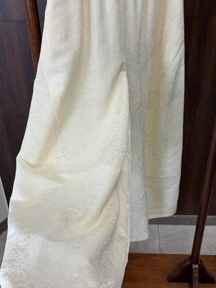 白色醋酸褲 White Acetate Pants - Luxe Orienta CO., LIMITED