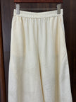 白色醋酸褲 White Acetate Pants - Luxe Orienta CO., LIMITED
