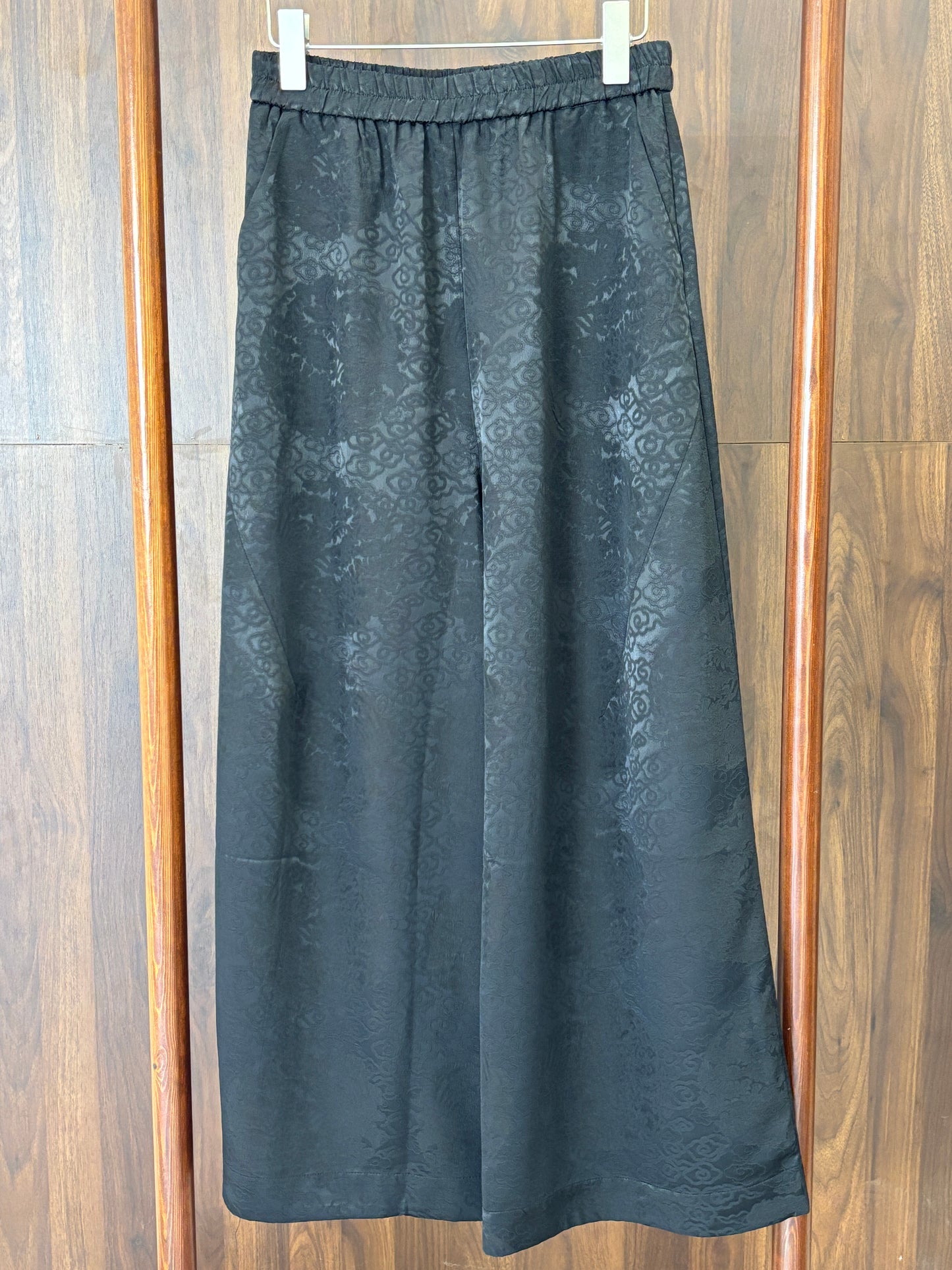 黑色醋酸褲 Black Acetate Pants