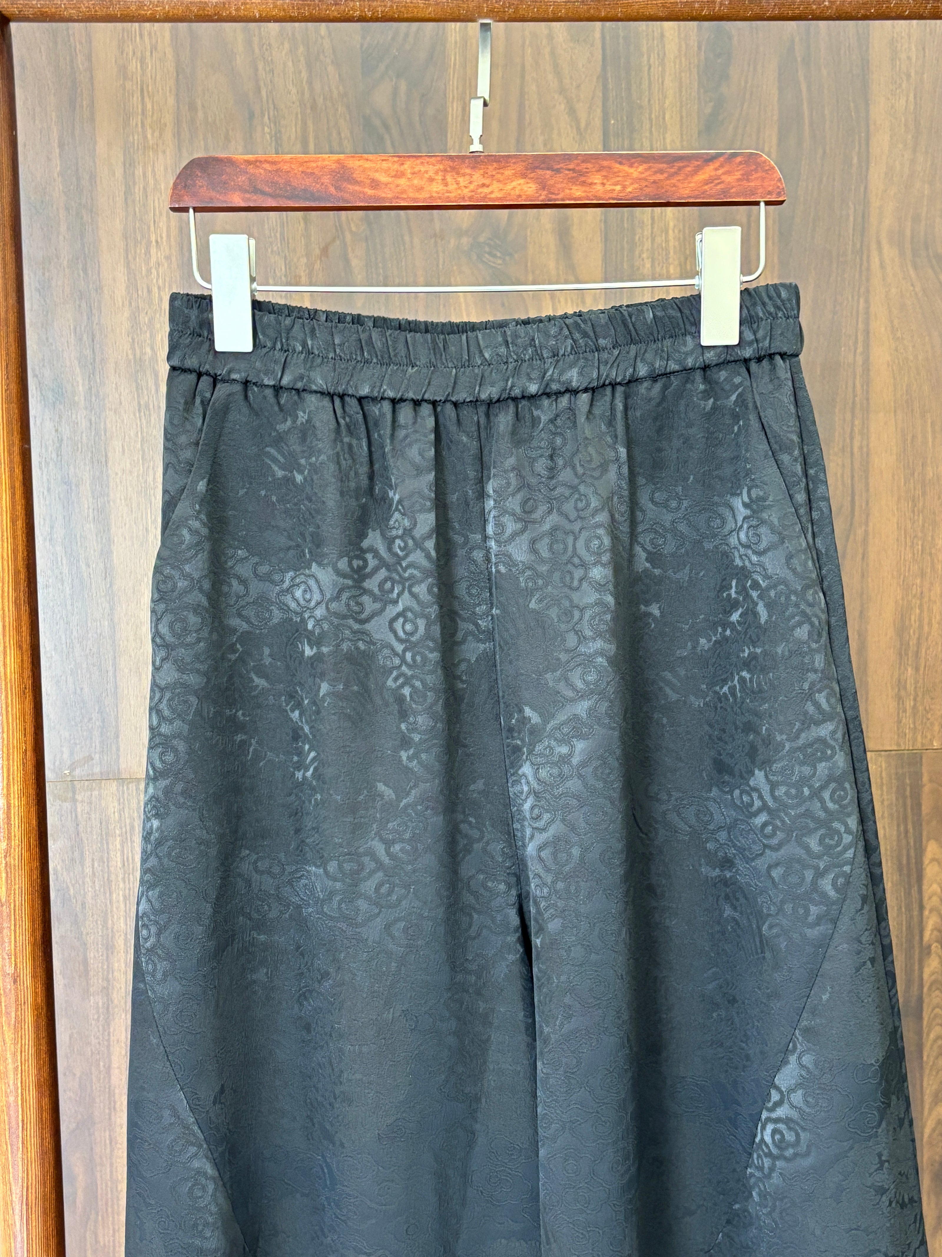 黑色醋酸褲 Black Acetate Pants - Luxe Orienta CO., LIMITED