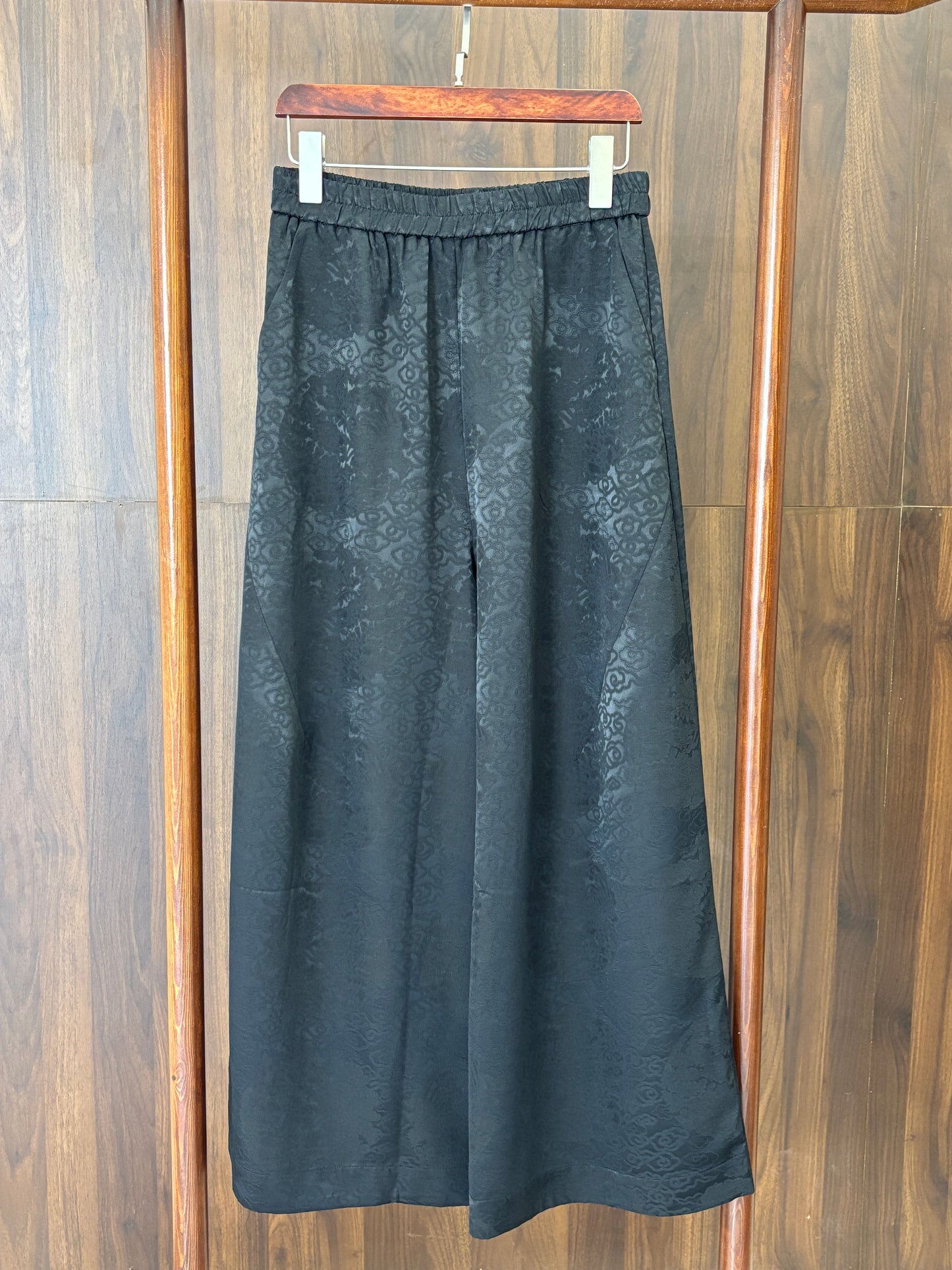 黑色醋酸褲 Black Acetate Pants