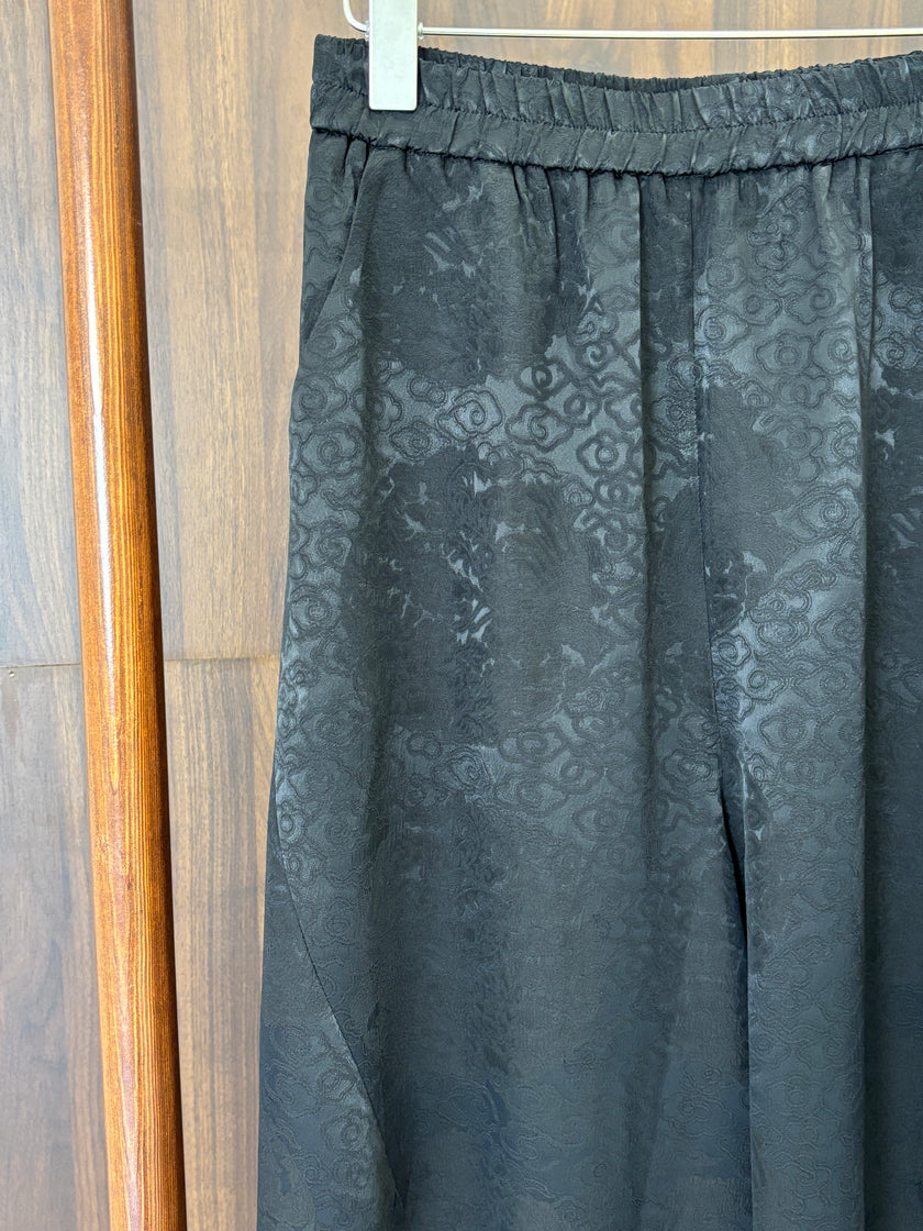 黑色醋酸褲 Black Acetate Pants - Luxe Orienta CO., LIMITED