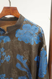 Blue Phoenix Xiangyunsha Blouse | Grace in Motion - Luxe Orienta CO., LIMITED