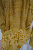 Yellow Velvet Blouse | Modern Eastern Sophistication - Luxe Orienta CO., LIMITED