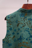 Green Mulberry Silk Vest | Modern Chinese Sophistication - Luxe Orienta CO., LIMITED