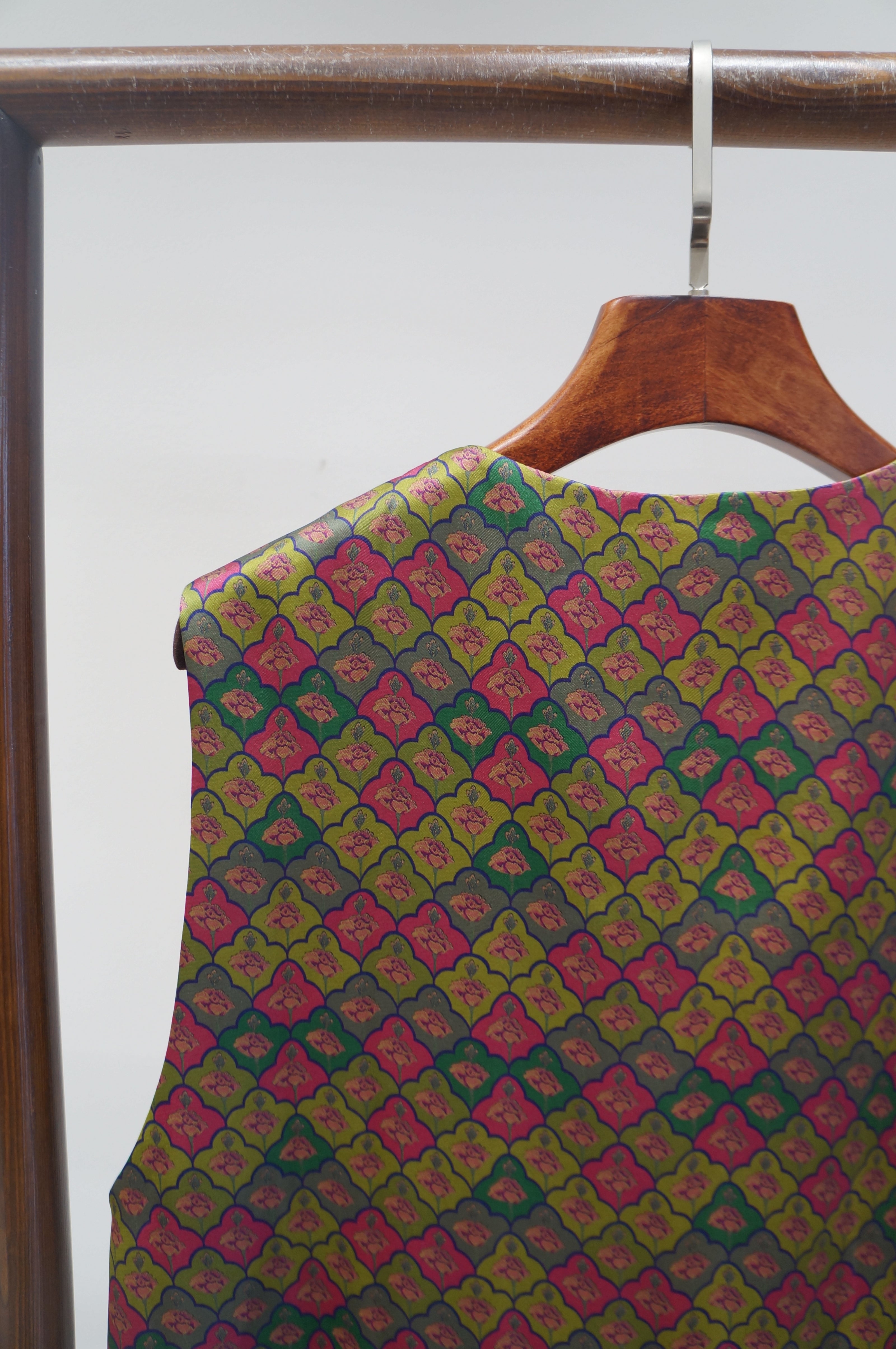 Purple Velvet Patchwork Vest | Contemporary Chinese Elegance - Luxe Orienta CO., LIMITED