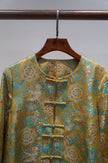 Yellow Song Brocade Jacket | Heritage Meets Modern Elegance - Luxe Orienta CO., LIMITED