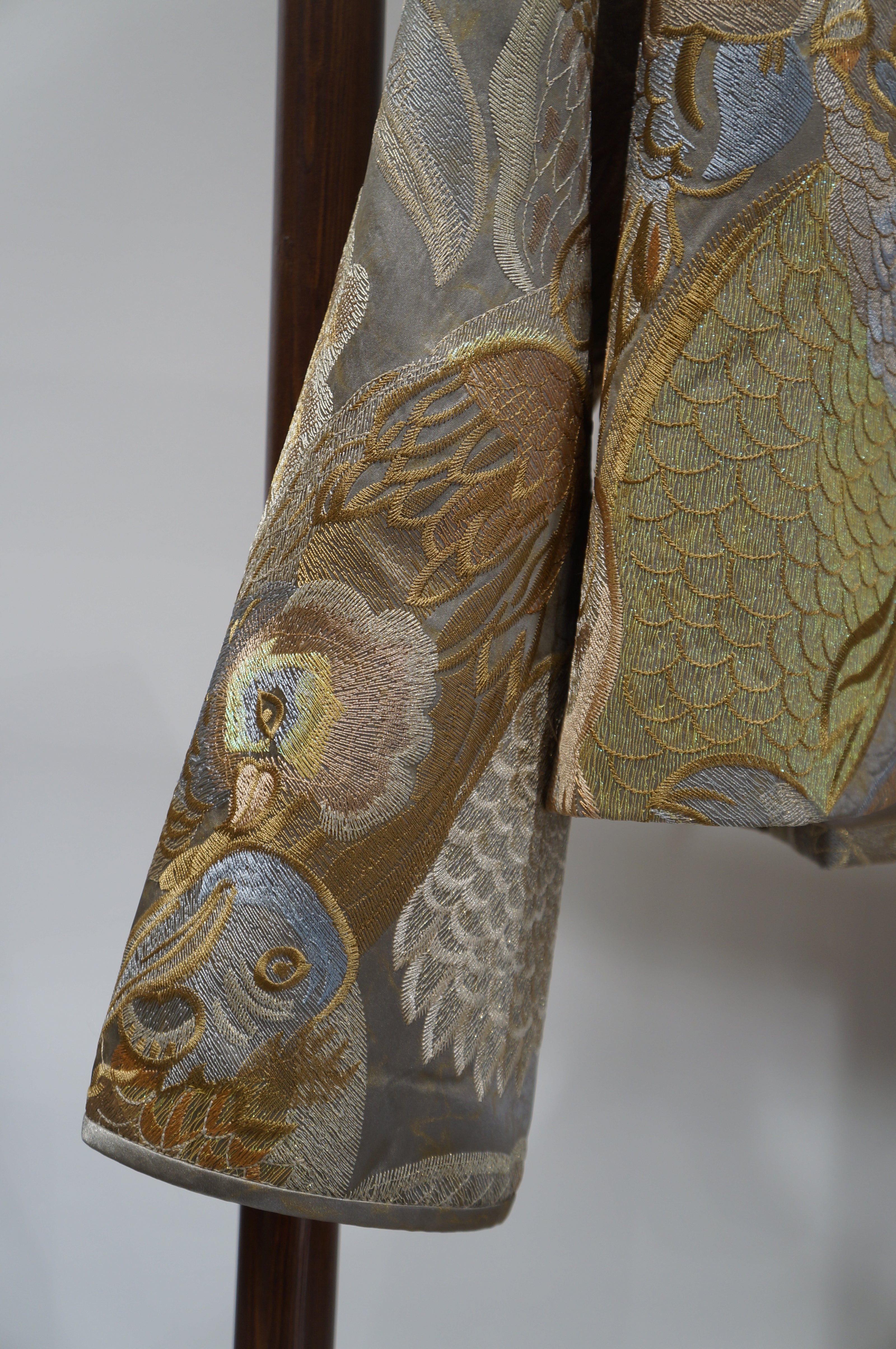 Light Blue Embroidered Jacket | Elegant Chinese Heritage - Luxe Orienta CO., LIMITED