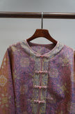 Pink Rayon Shu Brocade Jacket | Modern Chinese Refinement - Luxe Orienta CO., LIMITED
