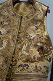 Gold Acetate Embroidered Vest | Elegant Chinese Heritage - Luxe Orienta CO., LIMITED
