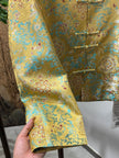 Yellow Song Brocade Jacket | Luxe Orienta Modern Chinese Outerwear - Luxe Orienta CO., LIMITED
