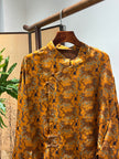 Brown Tiger & Five Poisons Xiangyunsha Blouse | Bold Chinese Heritage - Luxe Orienta CO., LIMITED