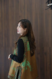 Heirloom Song Brocade Vest - Luxe Orienta CO., LIMITED