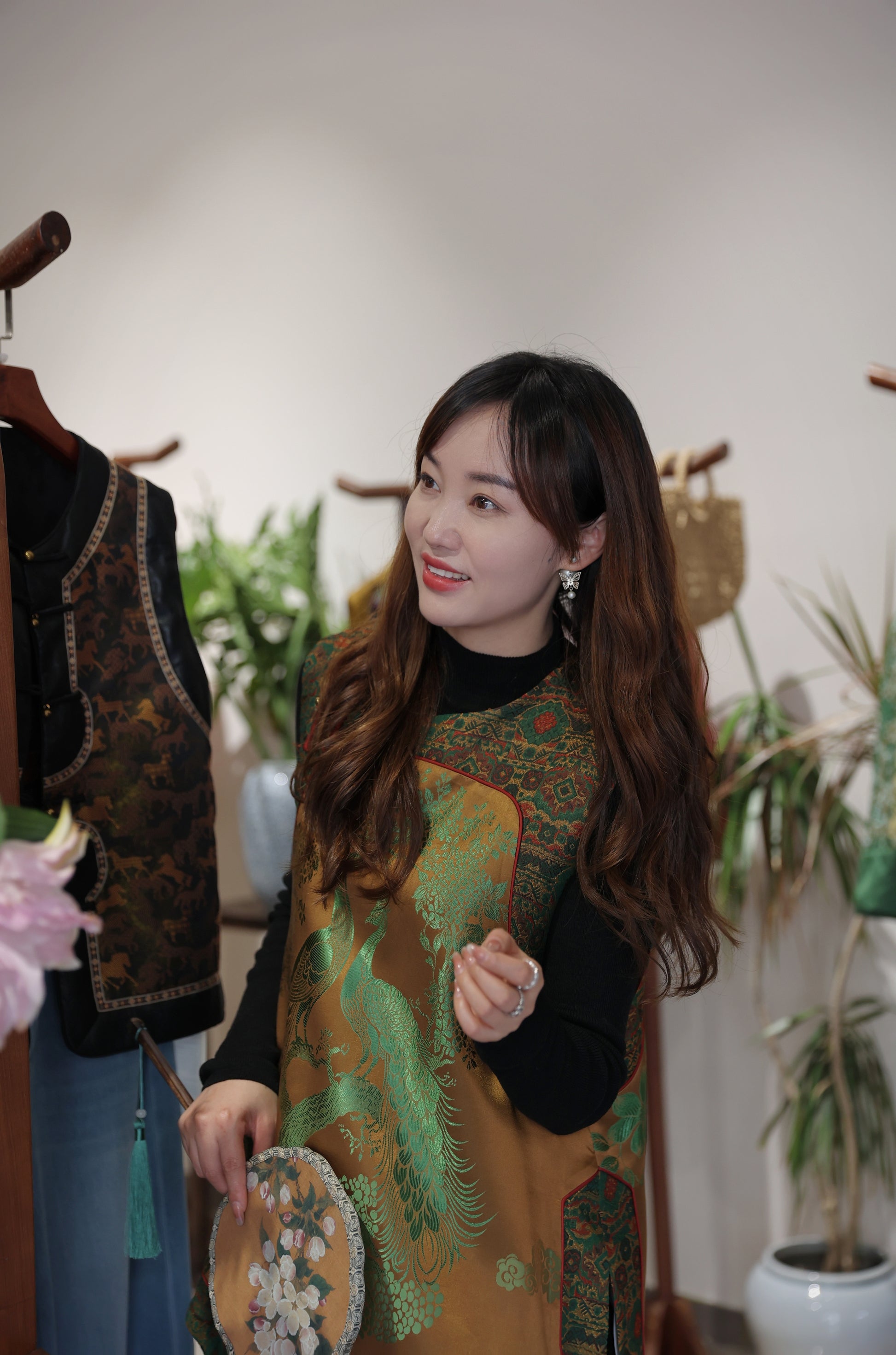 Heirloom Song Brocade Vest - Luxe Orienta CO., LIMITED