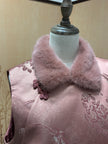 Blush Mulberry Silk Mink Vest - Luxe Orienta CO., LIMITED