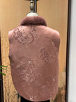 Blush Mulberry Silk Mink Vest - Luxe Orienta CO., LIMITED