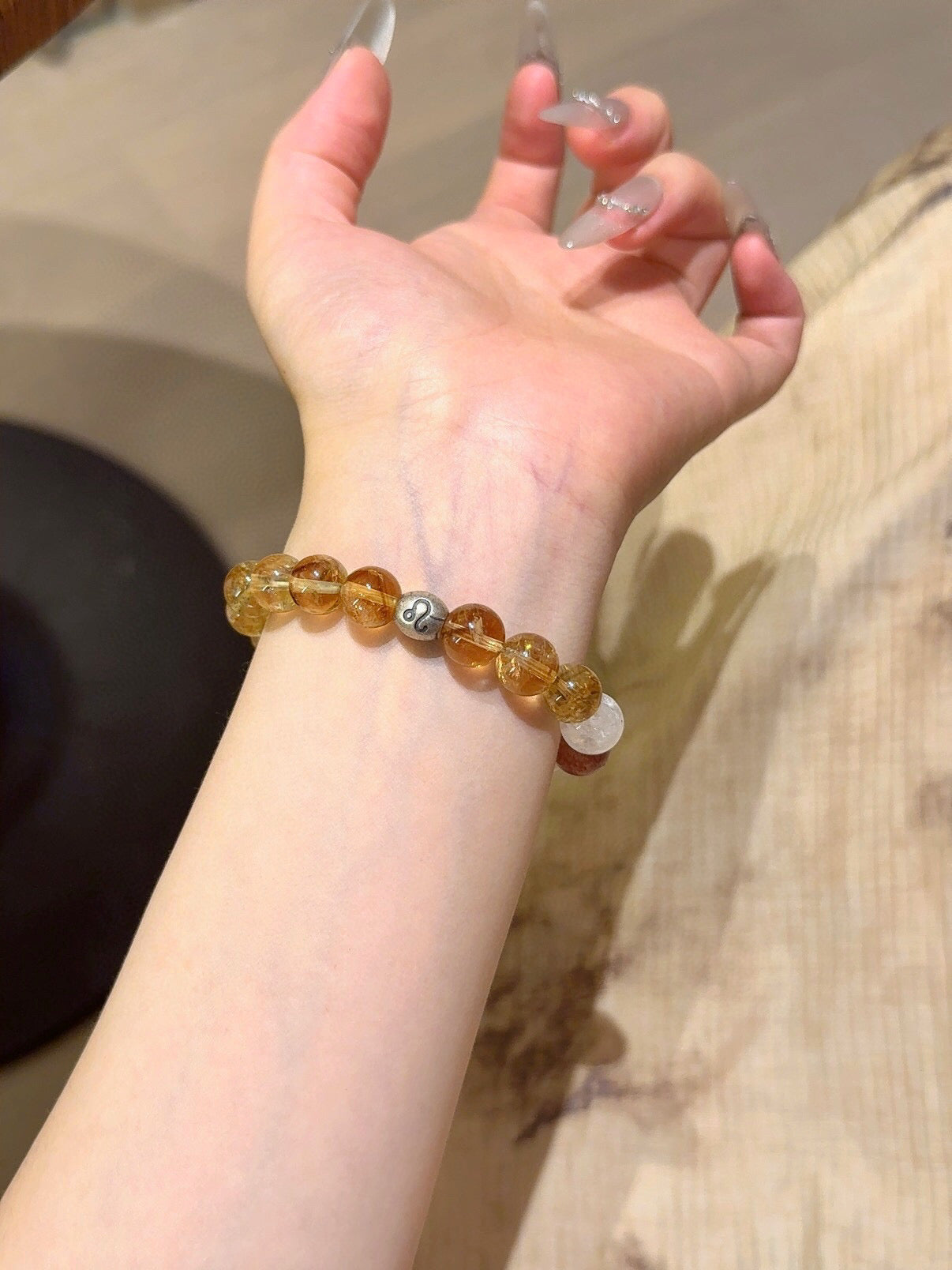 [LUXE ORIENTA Guardian Collection] Leo · Luminous Grace Energy Bracelet - Luxe Orienta CO., LIMITED