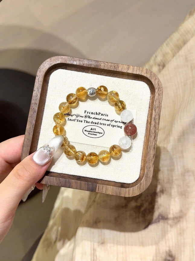 [LUXE ORIENTA Guardian Collection] Leo · Luminous Grace Energy Bracelet - Luxe Orienta CO., LIMITED