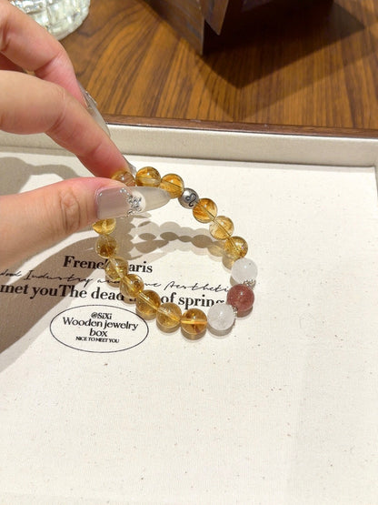 [LUXE ORIENTA Guardian Collection] Leo · Luminous Grace Energy Bracelet - Luxe Orienta CO., LIMITED