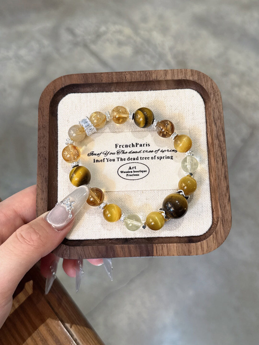 [Five Elements Luminescence] Earth · Steadfast Abundance Energy Bracelet - Luxe Orienta CO., LIMITED