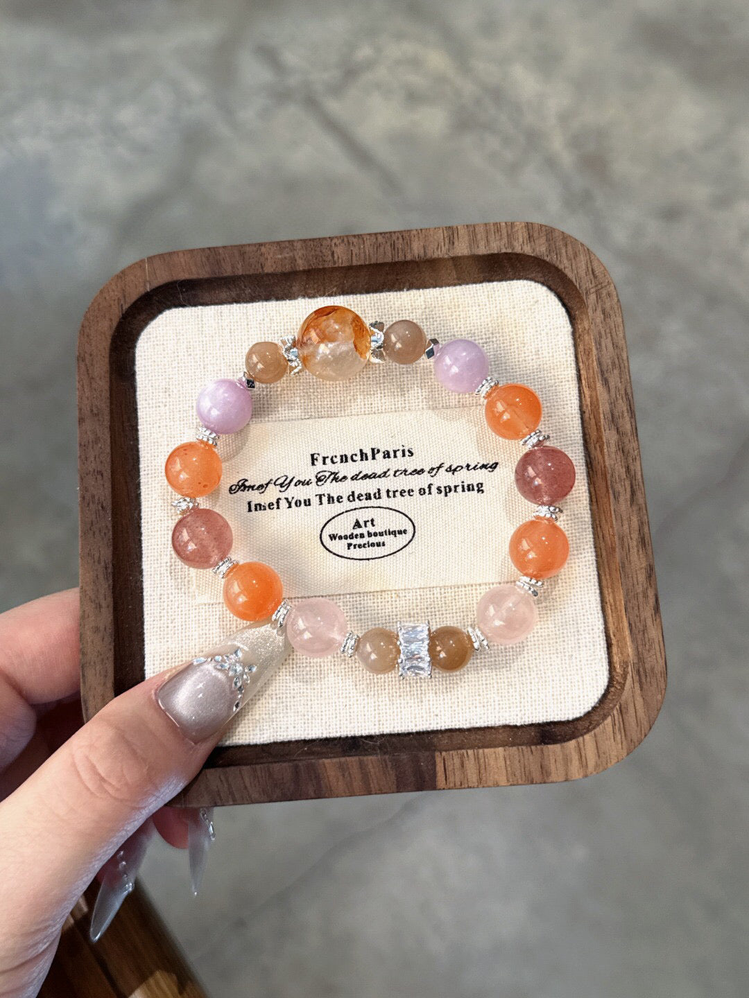 [Five Elements Luminescence] Fire · Blazing Warmth Energy Bracelet - Luxe Orienta CO., LIMITED