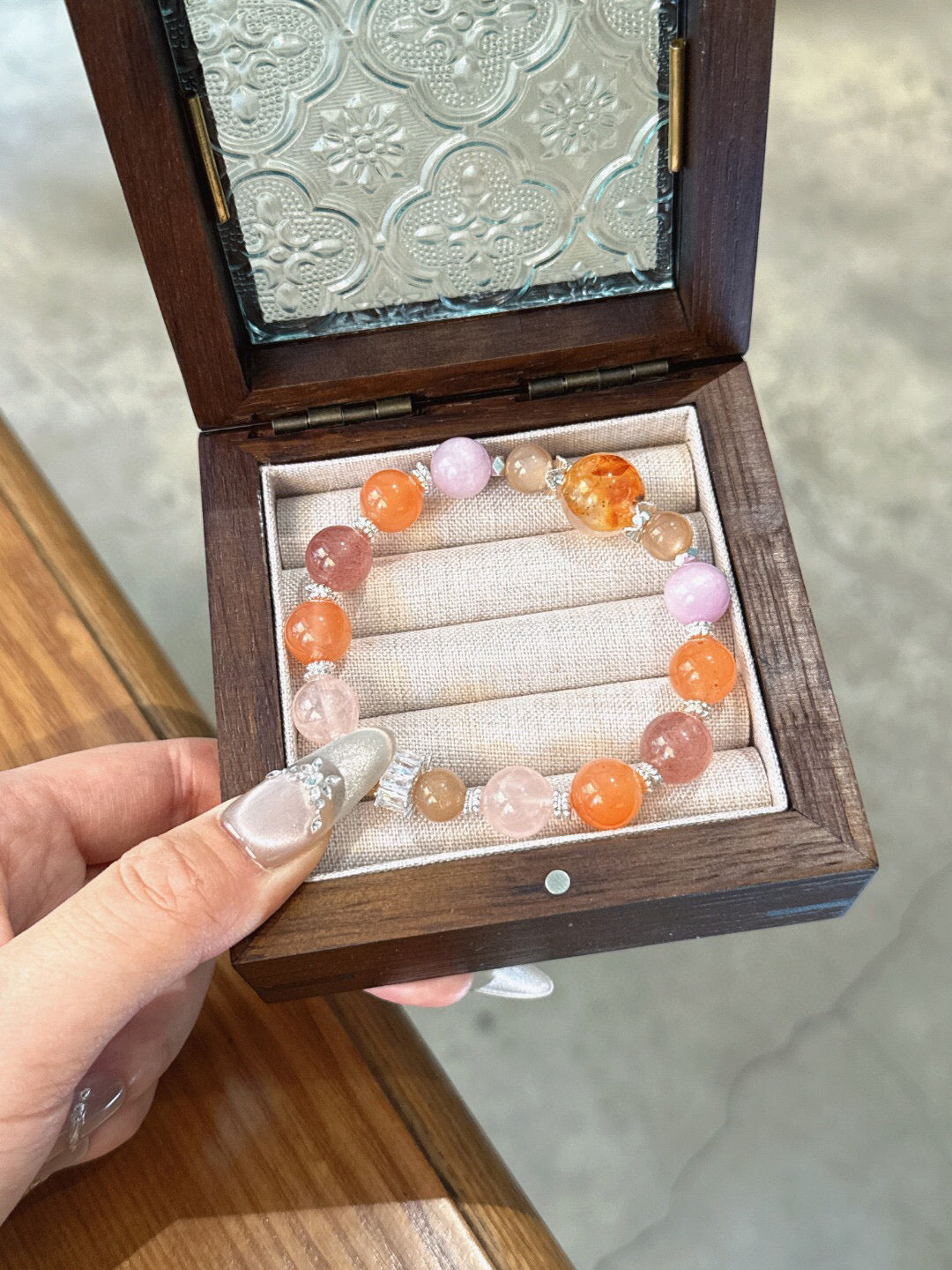 [Five Elements Luminescence] Fire · Blazing Warmth Energy Bracelet - Luxe Orienta CO., LIMITED