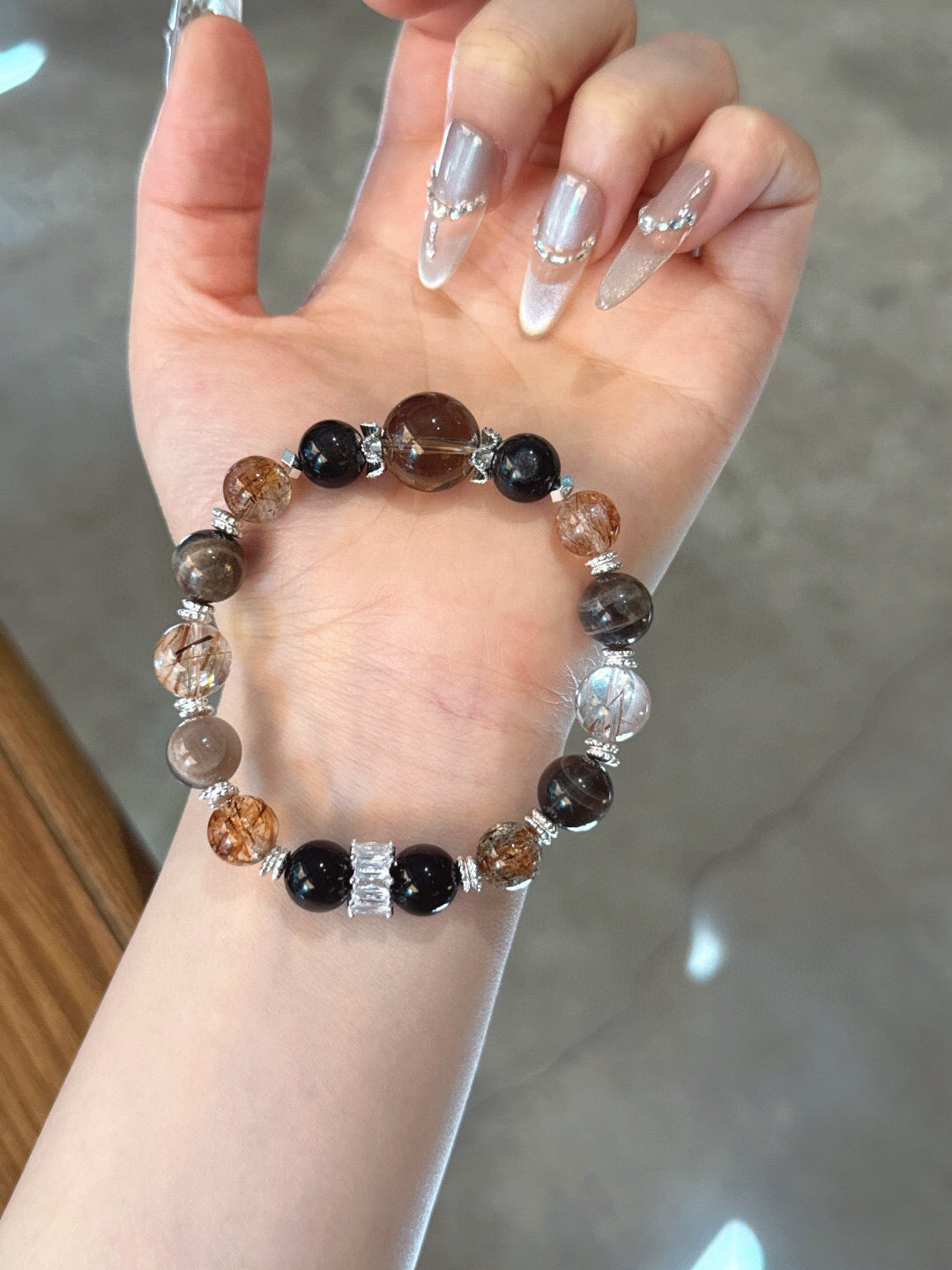 [Five Elements Luminescence] Water · Deep Flow Energy Bracelet - Luxe Orienta CO., LIMITED