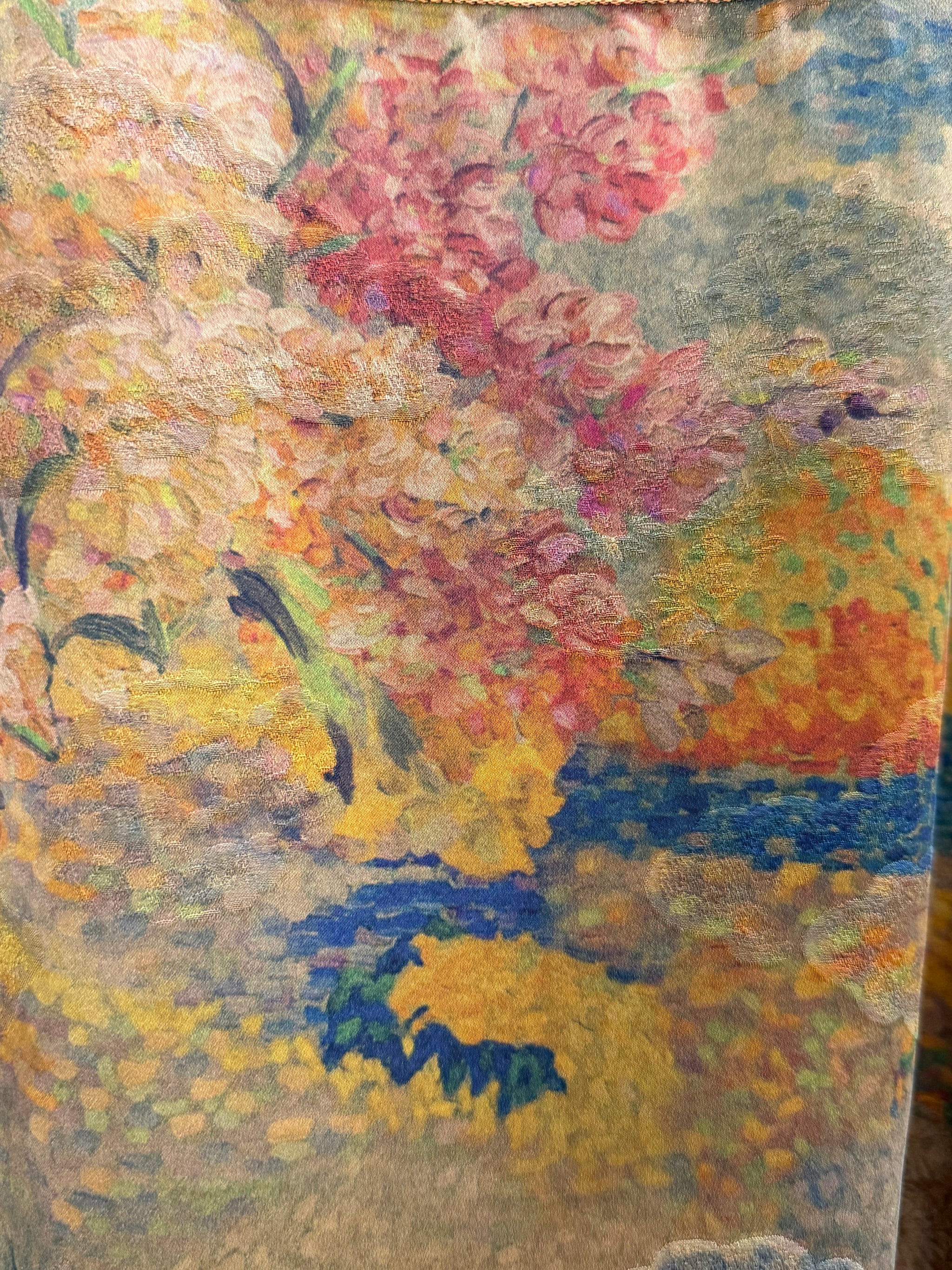 100% Mulberry Silk Printed Frog Button Jacket | Modern Chinese Embroidered Silk Top - Luxe Orienta CO., LIMITED