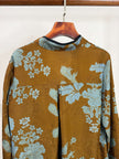 LUXE ORIENTA – Phoenix in Flight Xiangyun Silk Frog Button Blouse