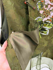 LUXE ORIENTA – French Embroidery Jacquard Layered Vest Two-Piece Set