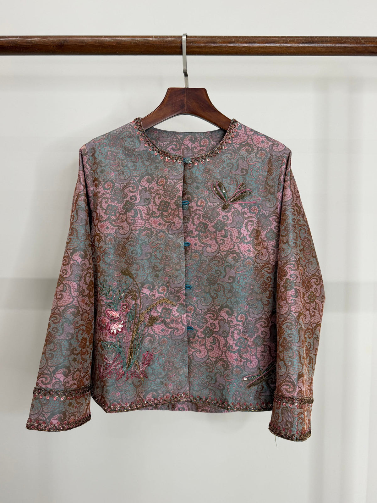 LUXE ORIENTA – Intangible Cultural Heritage Shu Brocade Flower Luo Silk Jacket