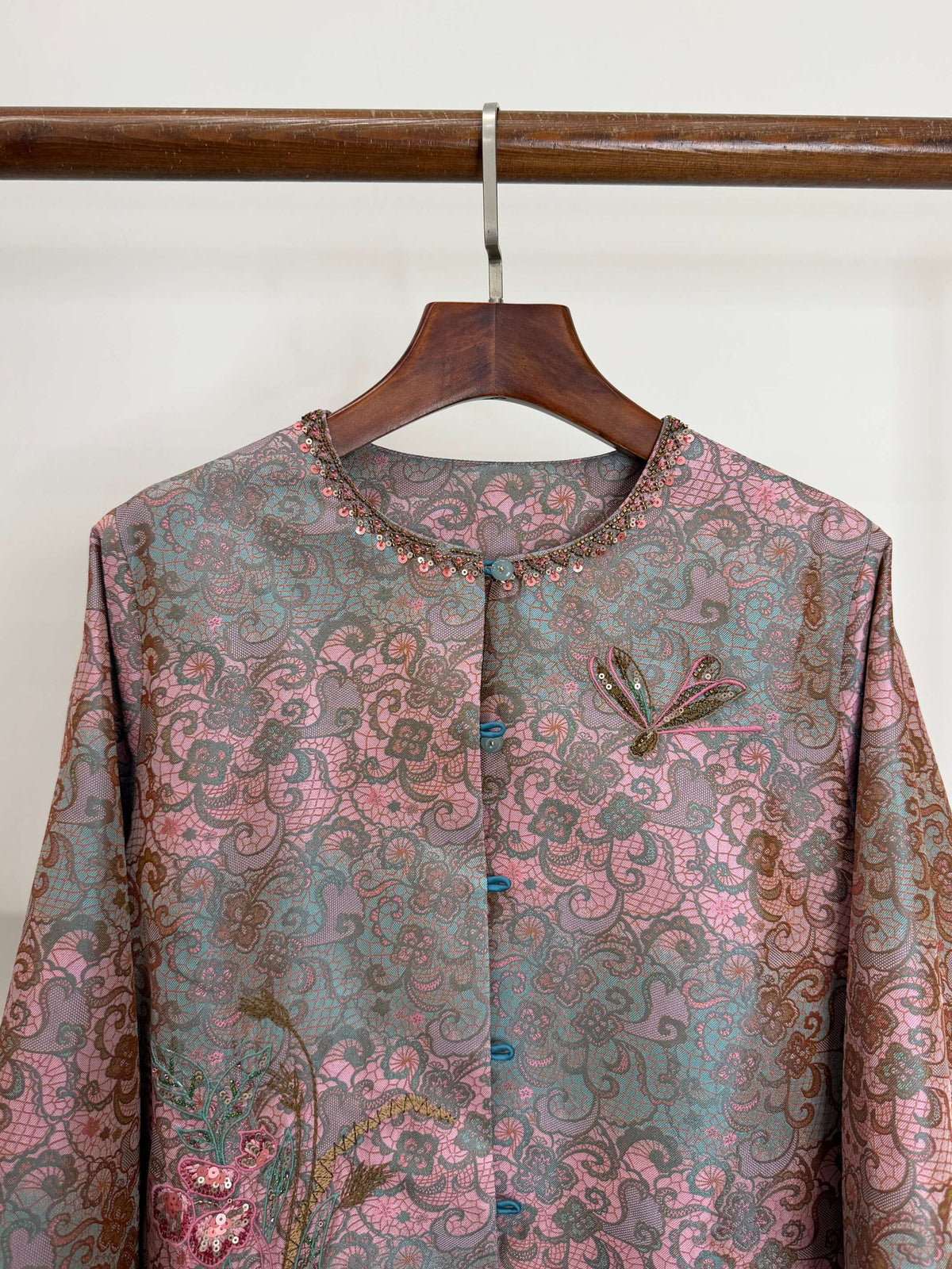 LUXE ORIENTA – Intangible Cultural Heritage Shu Brocade Flower Luo Silk Jacket