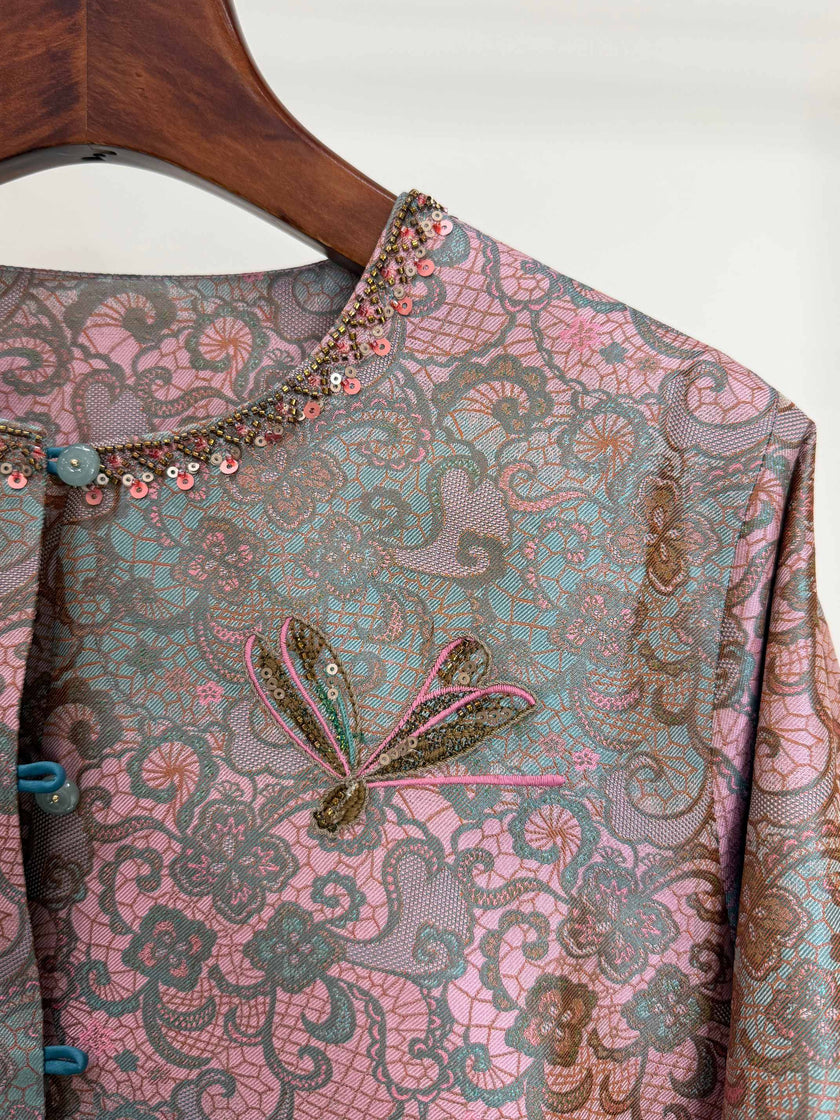 LUXE ORIENTA – Intangible Cultural Heritage Shu Brocade Flower Luo Silk Jacket