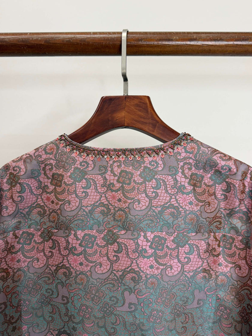 LUXE ORIENTA – Intangible Cultural Heritage Shu Brocade Flower Luo Silk Jacket