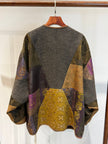 Heritage Xiangyunsha & Jacquard Open-Front Cardigan with Handcrafted Knot Closures - Luxe Orienta CO., LIMITED