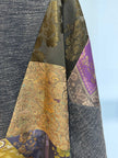 Heritage Xiangyunsha & Jacquard Open-Front Cardigan with Handcrafted Knot Closures - Luxe Orienta CO., LIMITED