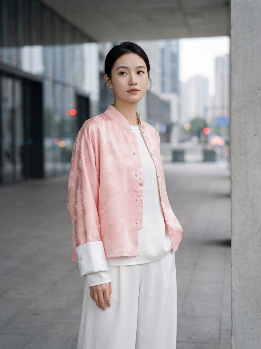 Phoenix Embroidered Mulberry Silk Tang Jacket – Reversible Chinese Silk Jacket | LUXE ORIENTA - Luxe Orienta CO., LIMITED