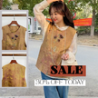 Golden Song Brocade Beaded Silk Vest – Modern Chinese Waistcoat