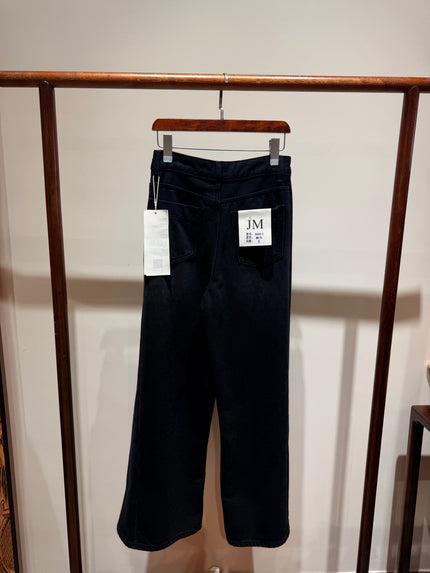 Grey Cotton Denim Trousers Jeans | Modern Everyday Elegance