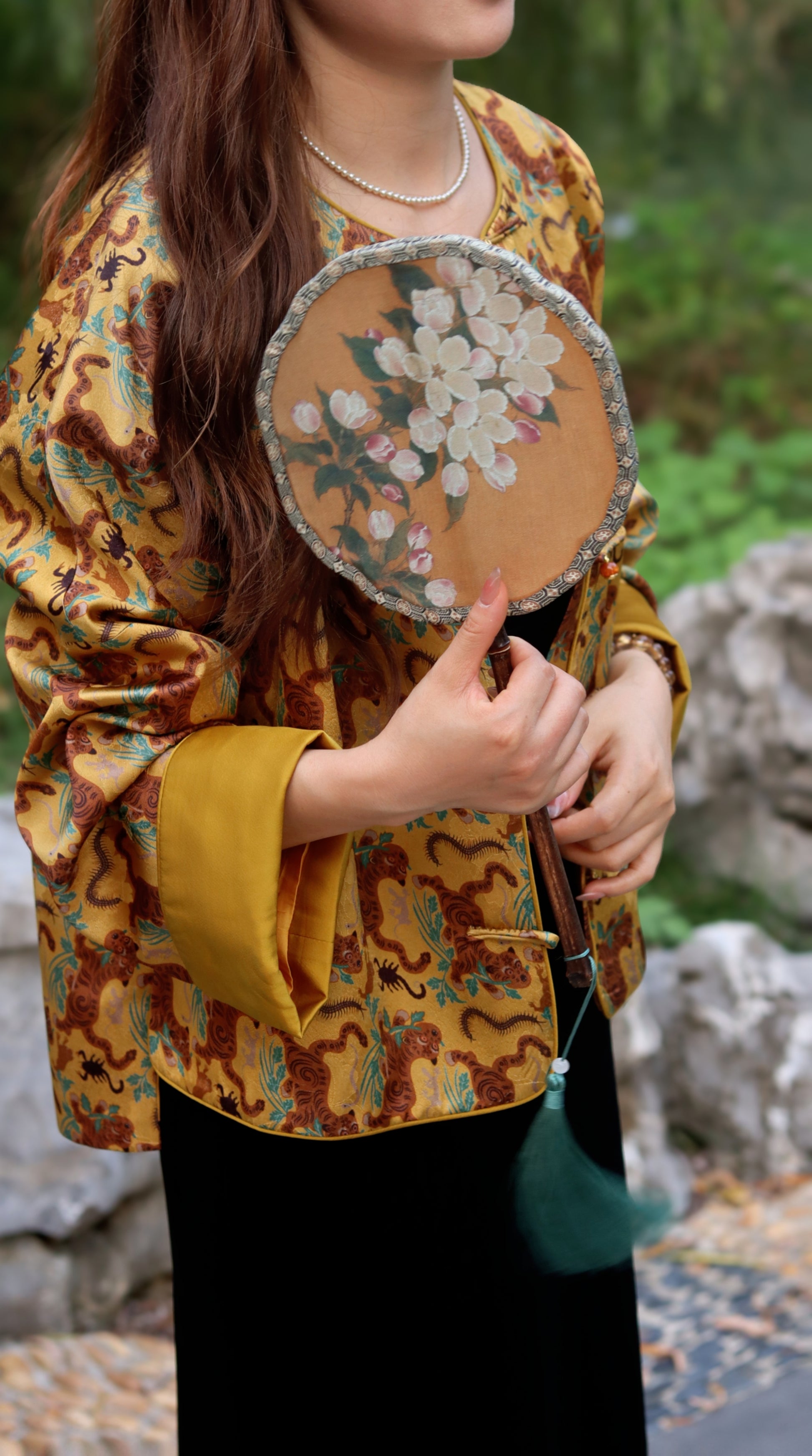 Intangible Heritage Yellow Tiger & Five Poisons Jacket – Bold Chinese Tradition by LUXE ORIENTA - Luxe Orienta CO., LIMITED