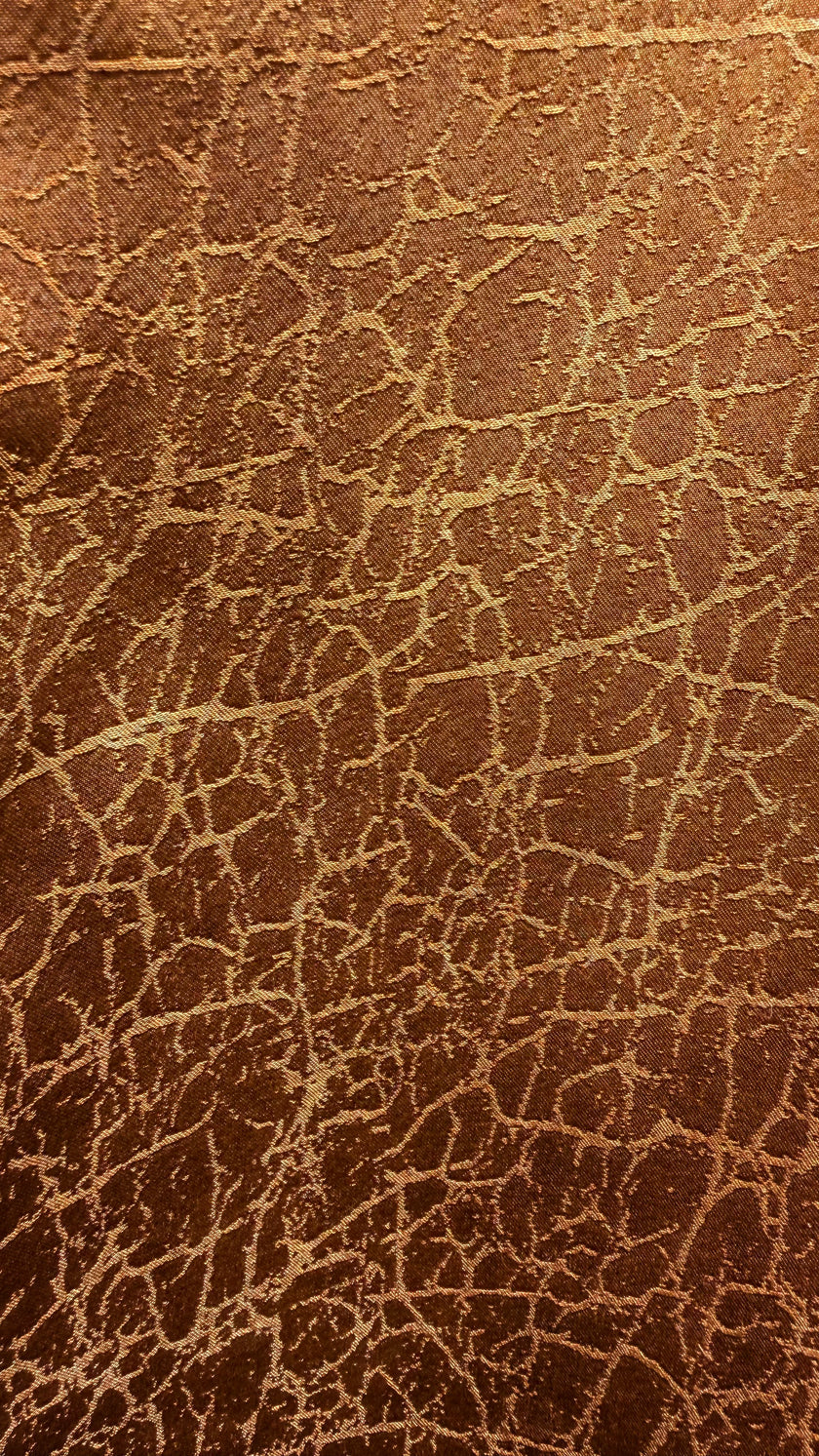 Close-up of brown leather texture