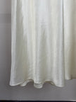 Elegant Satin Midi Slip Skirt A-Line with Side Slit Two Colors