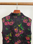 Floral-patterned sleeveless top 