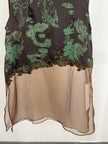 Phoenix And Peony Embroidered Xiangyunsha Silk Top | Modern Chinese Style - Luxe Orienta CO., LIMITED